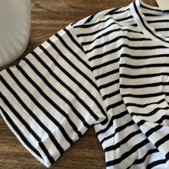 NWT ALC JULES TEE striped shirt sleeve nautical - Picture 7 of 9